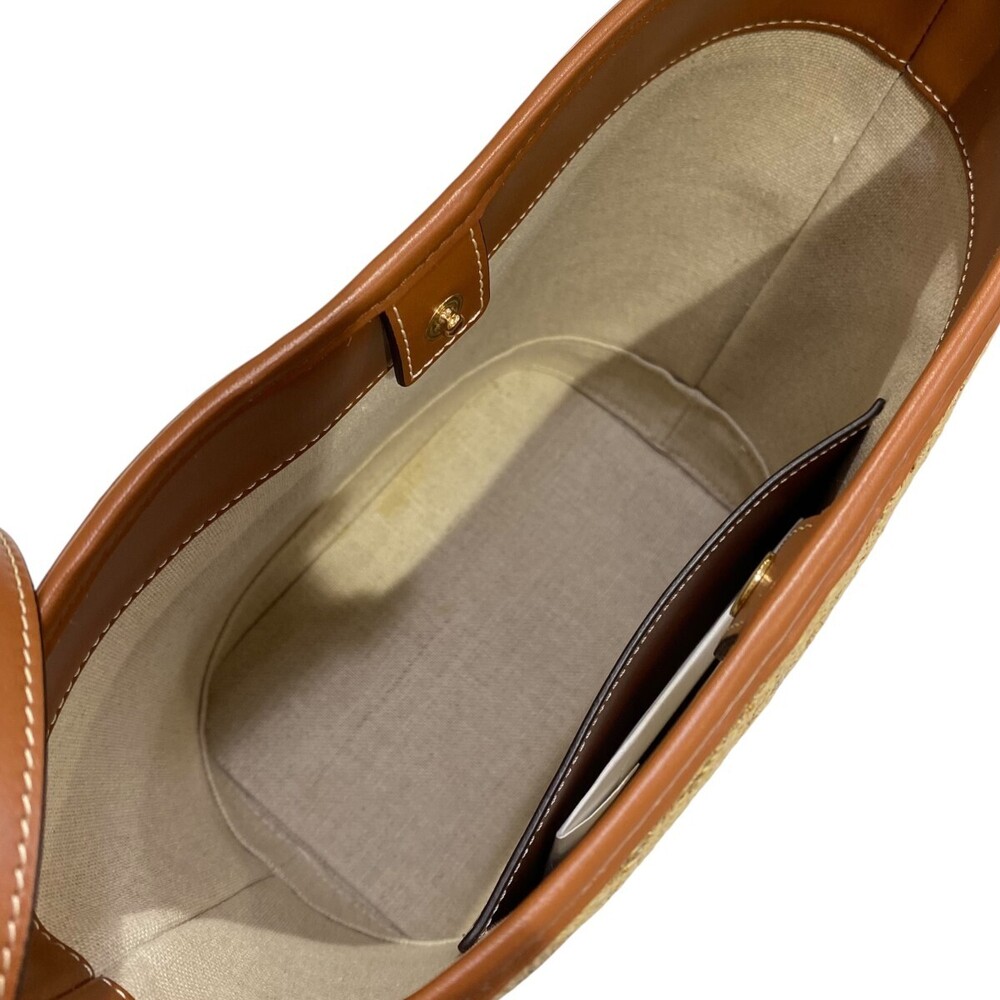 Celine Bucket Cuir Triomphe Brown - Picture 4 of 4